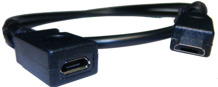 Micro USB 公母延長線 50公分