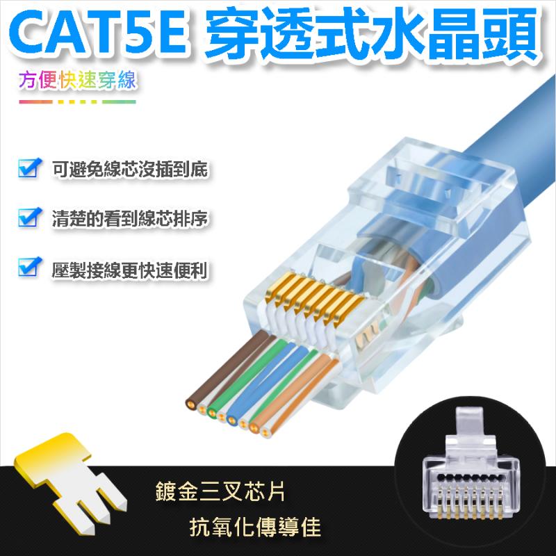 CAT5E PLUG 穿透式水晶頭