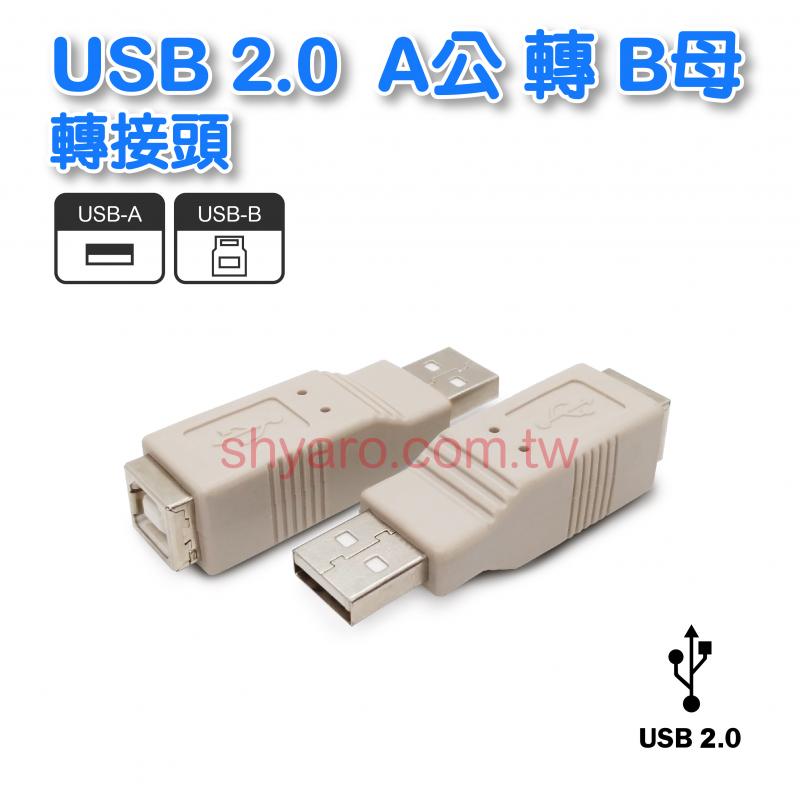USB 轉接頭 A公-B母